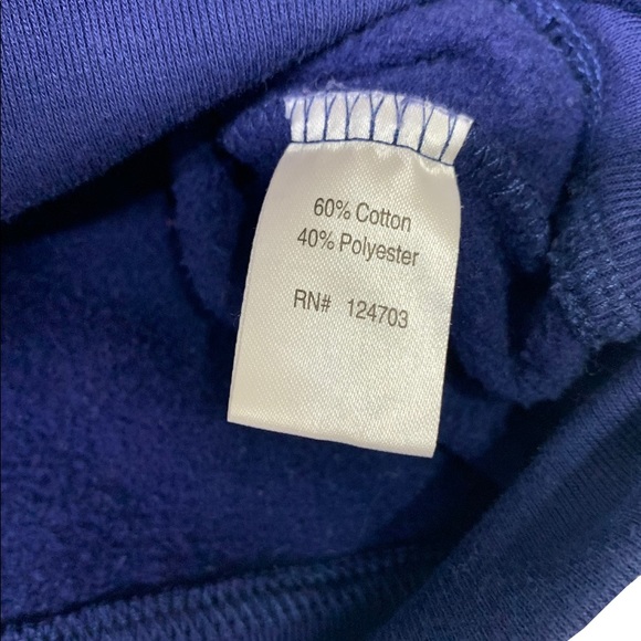 Rebecca Malone Blue Crew Neck Sweater with Bird Design - Picture 3 of 4